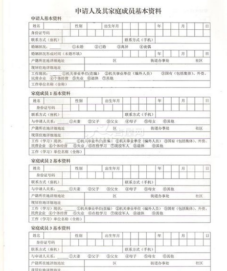 乐清申请经济适用房
