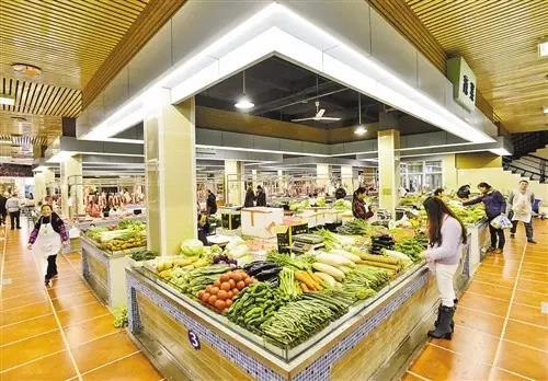 已完成改造的南马菜市场。